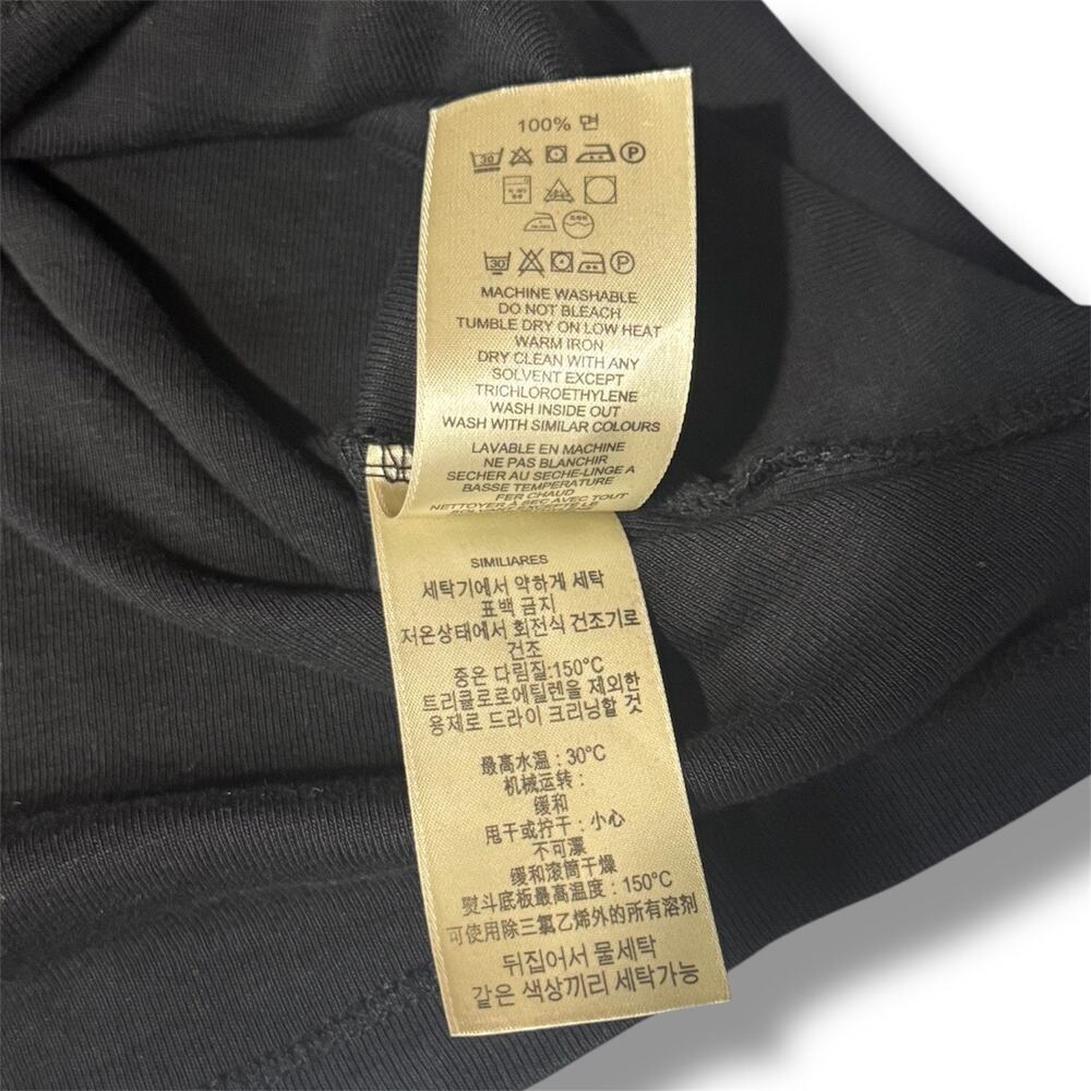 Burberry Brit Size Medium 3/4 Sleeve Black Top EUC {178} - Picture 6 of 11